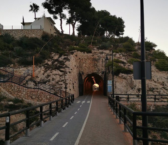 Tunel de La Cala del Moral, La Cala del Moral, Spain, Spain